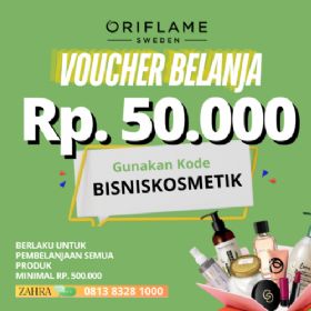 Voucher Belanja Dapatkan Produk Gratis