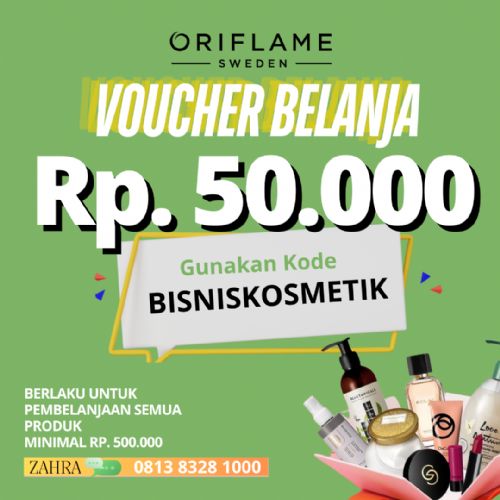 Voucher Belanja Dapatkan Produk Gratis